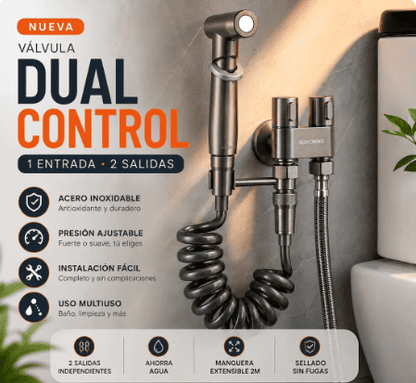 Stainless Steel Dual Valve